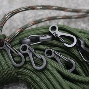 10PCS Mini SF Spring Backpack Clasps & Climbing Carabiners