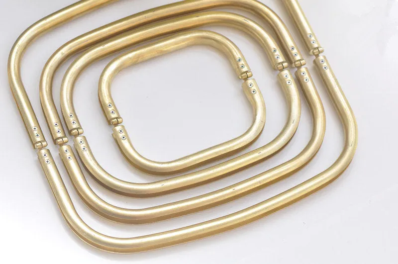 Brass Purse Frame Cloud Style Bag Frame Pouch Bag Leather Bag Hardware Various Size