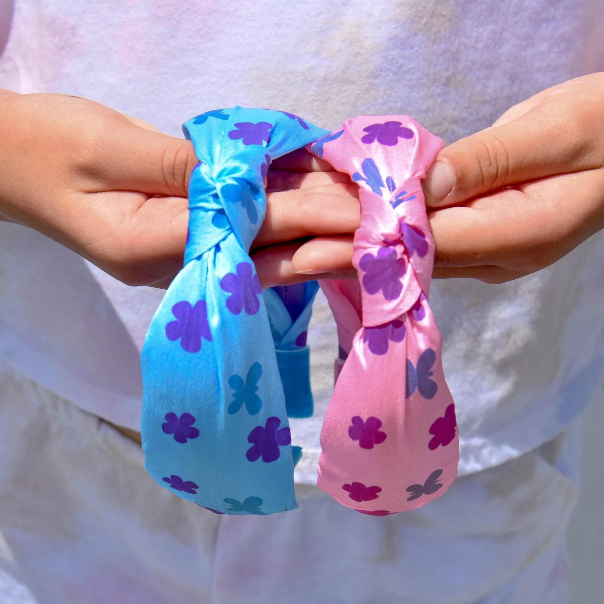 Color-Changing UV Ink Knot Headband