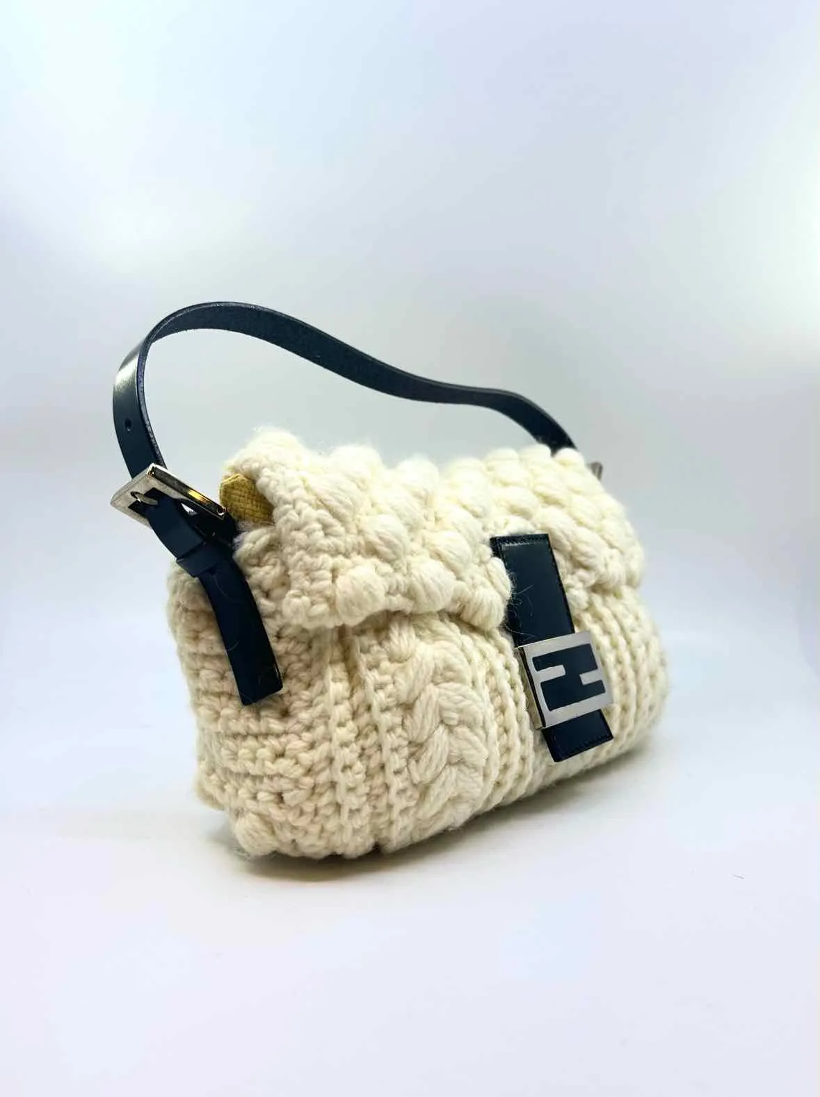 FENDI Off White Handbag