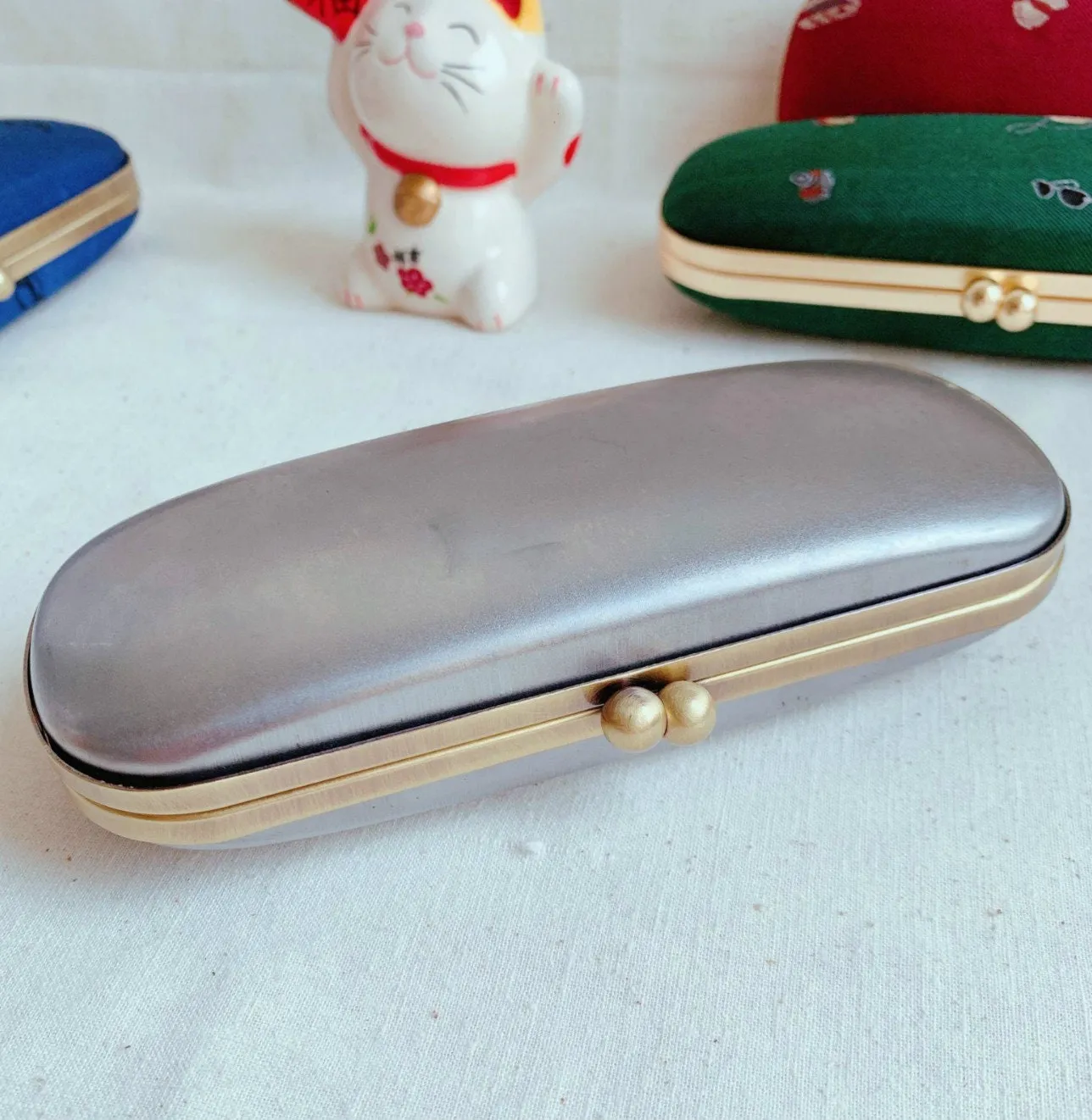 Glasses Case Purse Frame Clutch Bag Glue-In Purse Frame