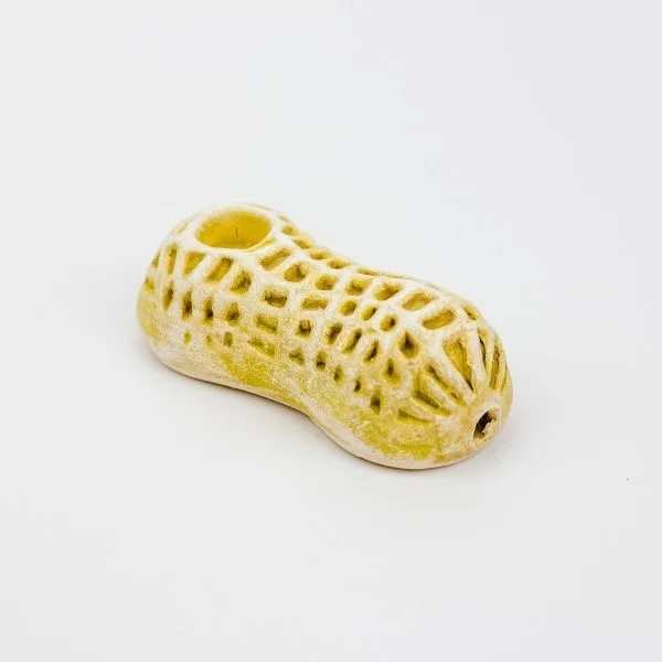 Handmade Ceramic Peanut Pipe