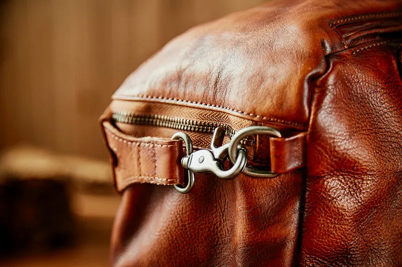 Handmade Full Grain Leather Backpack Vintage School Backpack Best Backpacks For Women AK10