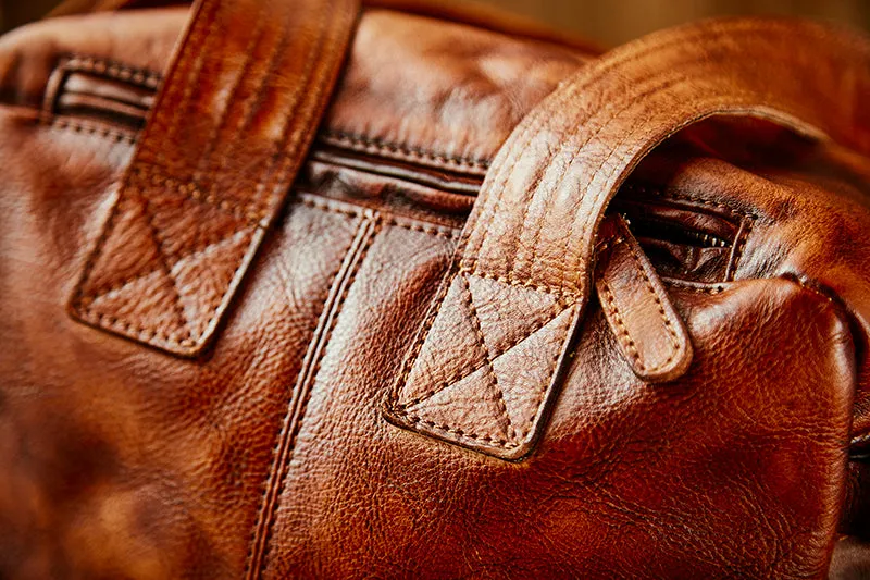 Handmade Full Grain Leather Backpack Vintage School Backpack Best Backpacks For Women AK10