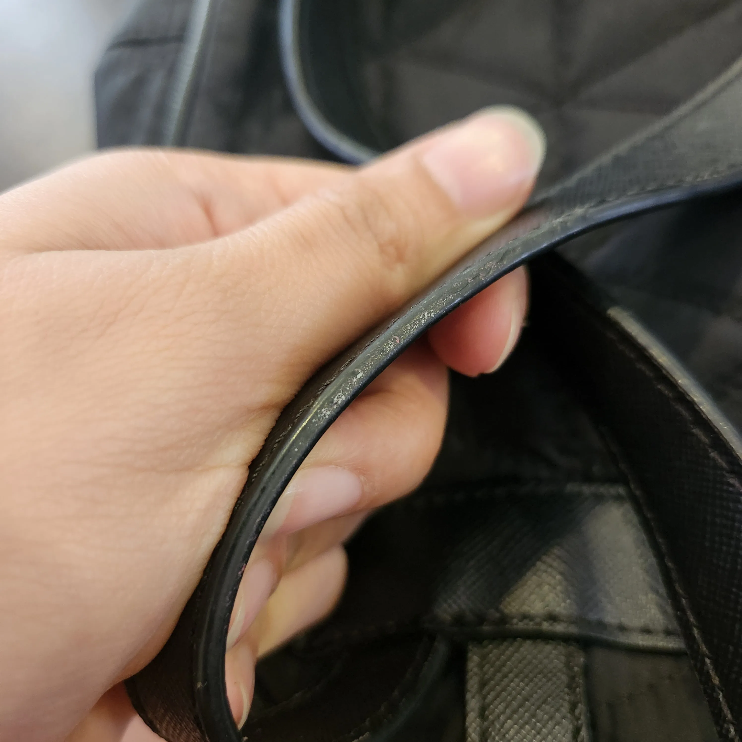 Kate Spade Black Quilted Small Bradley Wilson Road Backpack | Pre Loved |