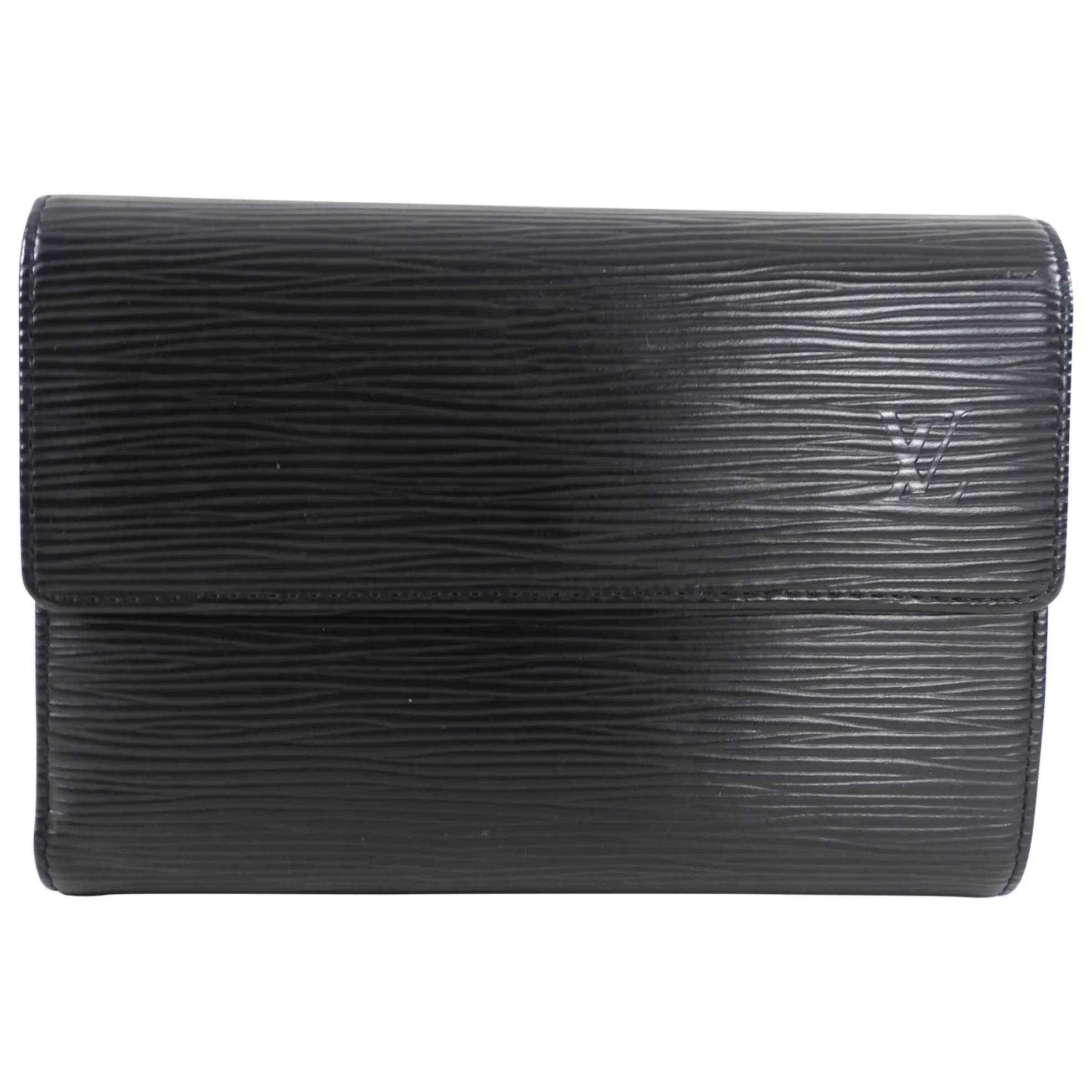 Louis Vuitton Black Vintage Epi Wallet