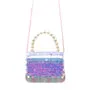 Pink Poppy Shimmering Mermaid Sequin Hard Handbag