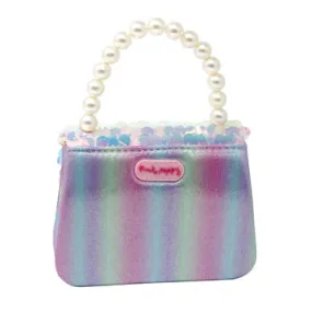 Pink Poppy Shimmering Mermaid Sequin Hard Handbag