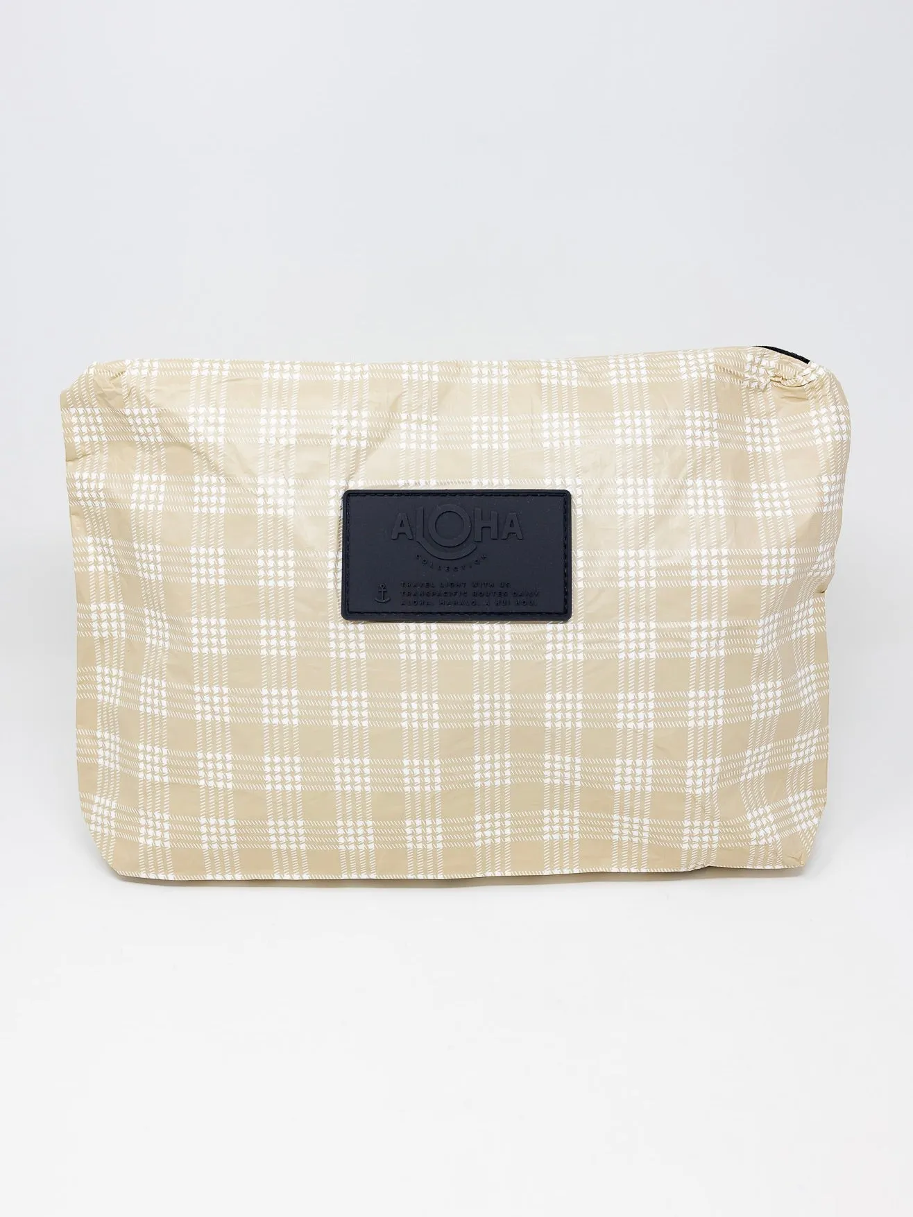 Plaid Mid Pouch
