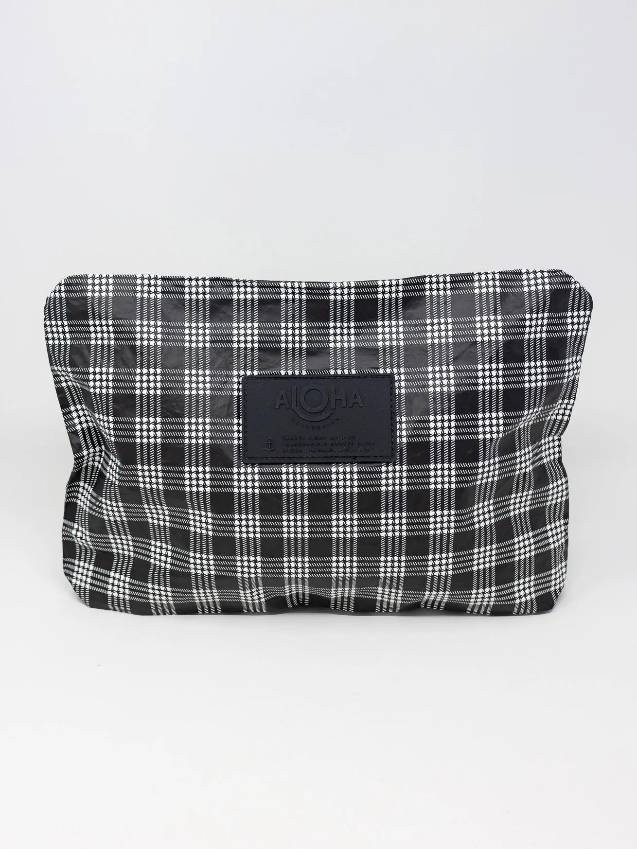 Plaid Mid Pouch