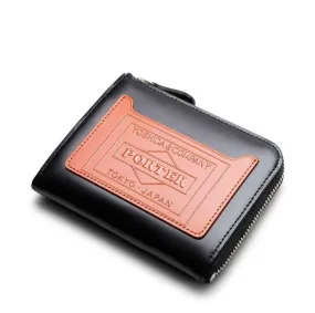Porter Yoshida & CO - Black Checker Flag Wallet