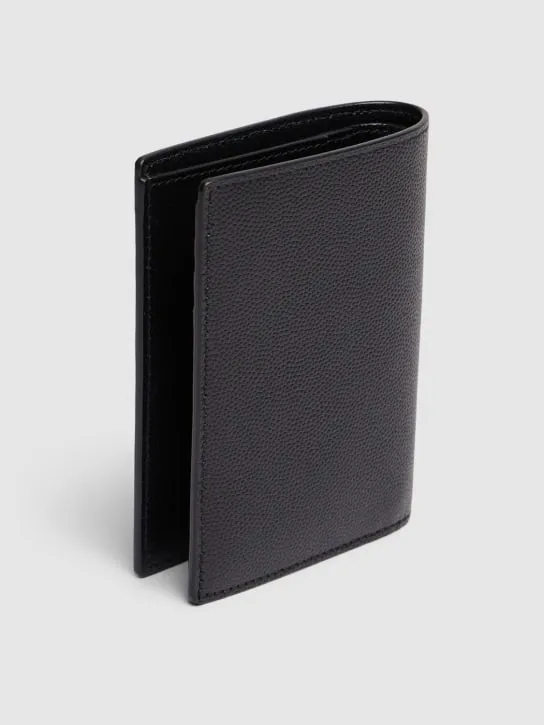 Saint Laurent   Logo leather wallet 