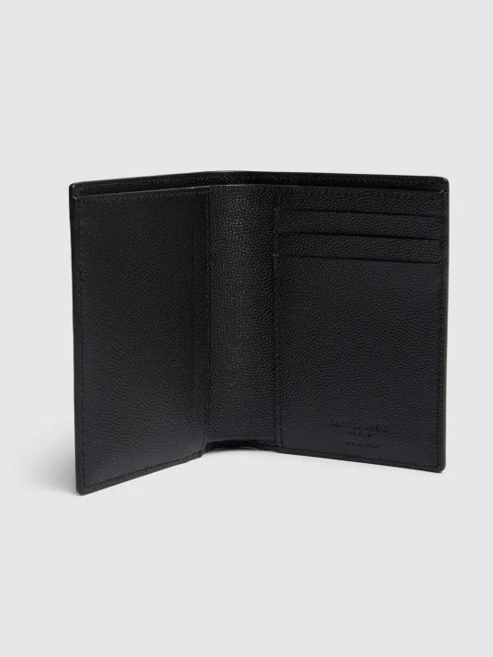 Saint Laurent   Logo leather wallet 