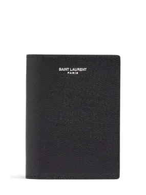 Saint Laurent   Logo leather wallet 