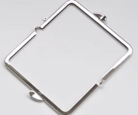 Silver Purse Frame Retro Clutch Purse Frame Making Bag Hanger 14cm x 8cm