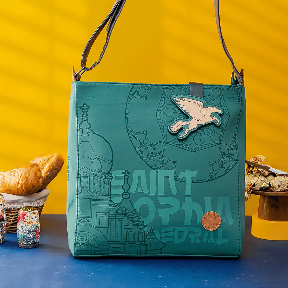 Unisex Saint Sophia Cathedral Tote Bag - Harbin City Limited Edition