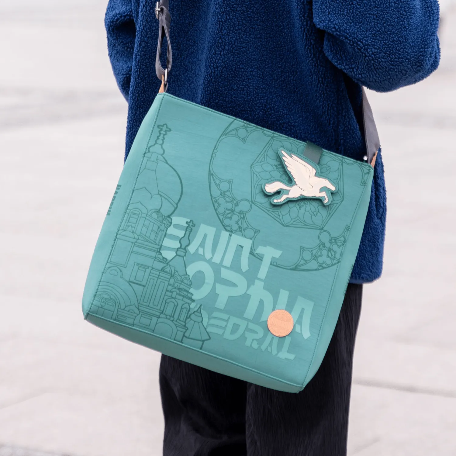 Unisex Saint Sophia Cathedral Tote Bag - Harbin City Limited Edition