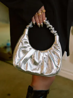 Women's Ruched Handle Bag